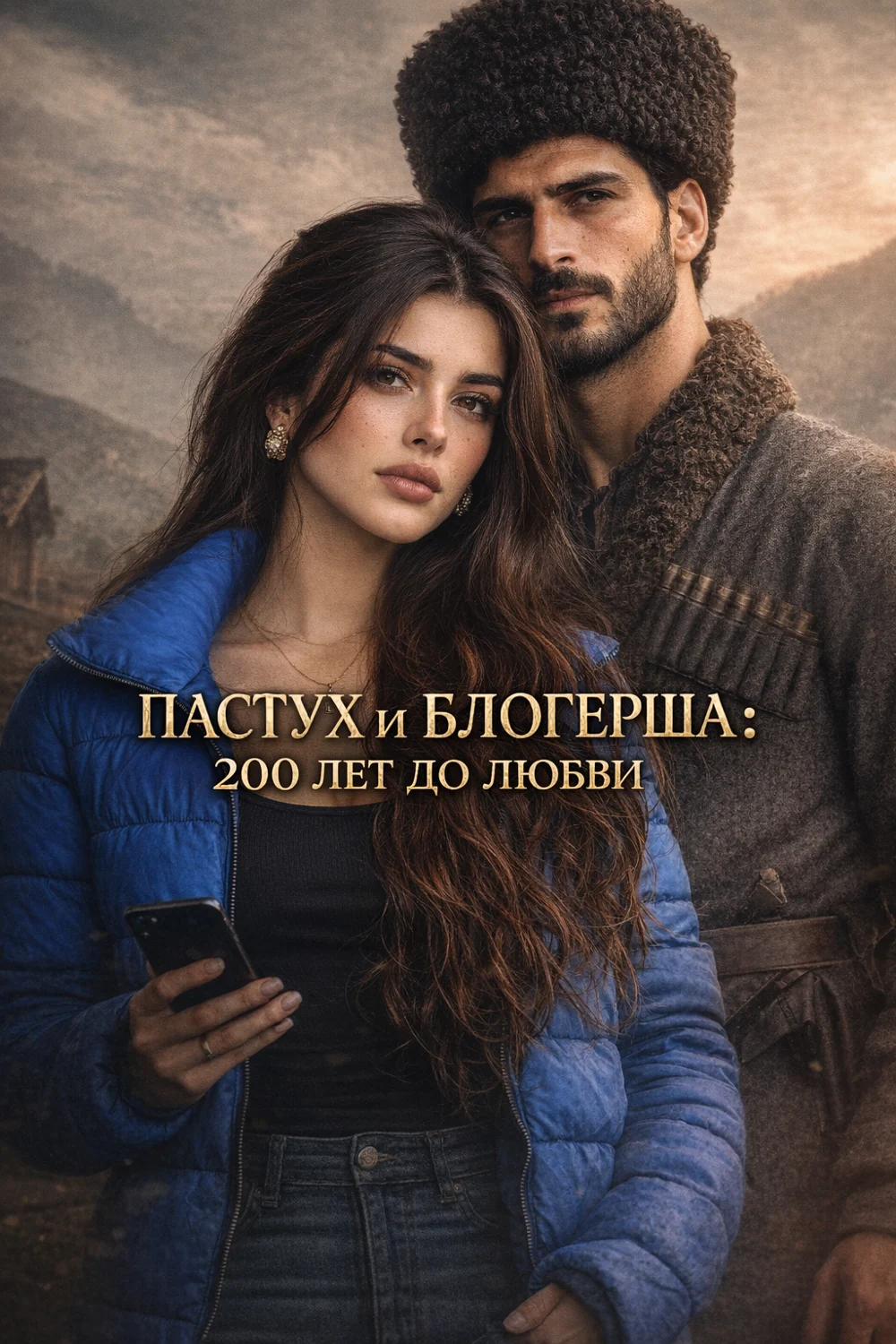 Герои сериала «Пастух и блогерша»